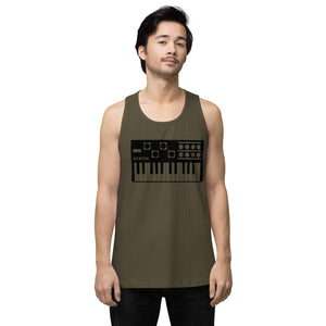 Gym Synth Men’s premium tank top
