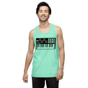 Gym Synth Men’s premium tank top