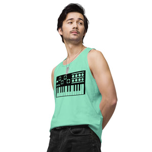 Gym Synth Men’s premium tank top