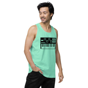 Gym Synth Men’s premium tank top