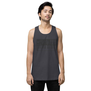 Gym Synth Men’s premium tank top