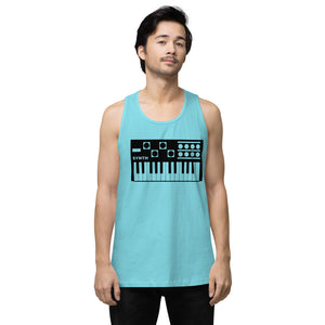 Gym Synth Men’s premium tank top