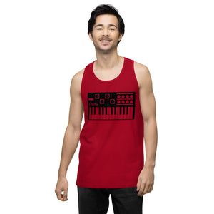 Gym Synth Men’s premium tank top
