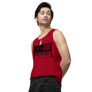 Gym Synth Men’s premium tank top