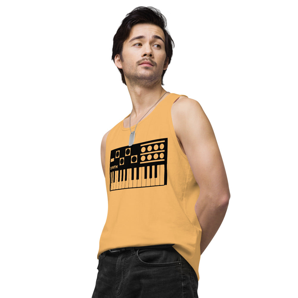 Gym Synth Men’s premium tank top