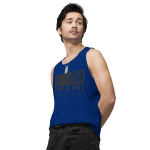 Gym Synth Men’s premium tank top