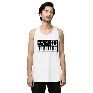 Gym Synth Men’s premium tank top