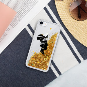 Queen Liquid Glitter Phone Case