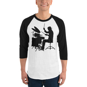 Drum Nerd 3/4 sleeve raglan shirt