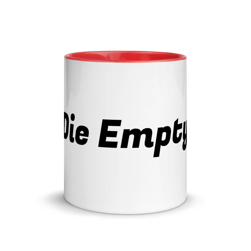 Die Empty Mug with Color Inside