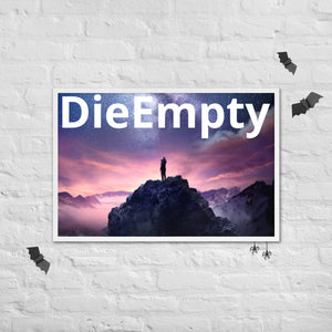 Die Empty Framed poster