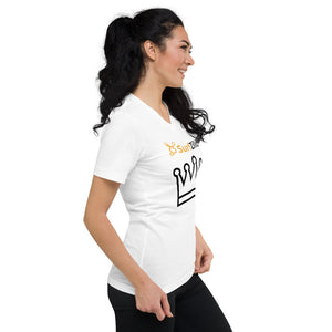 Queens Short Sleeve V-Neck T-Shirt