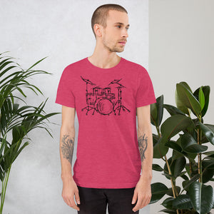 Summer Drummer Short-Sleeve Unisex T-Shirt