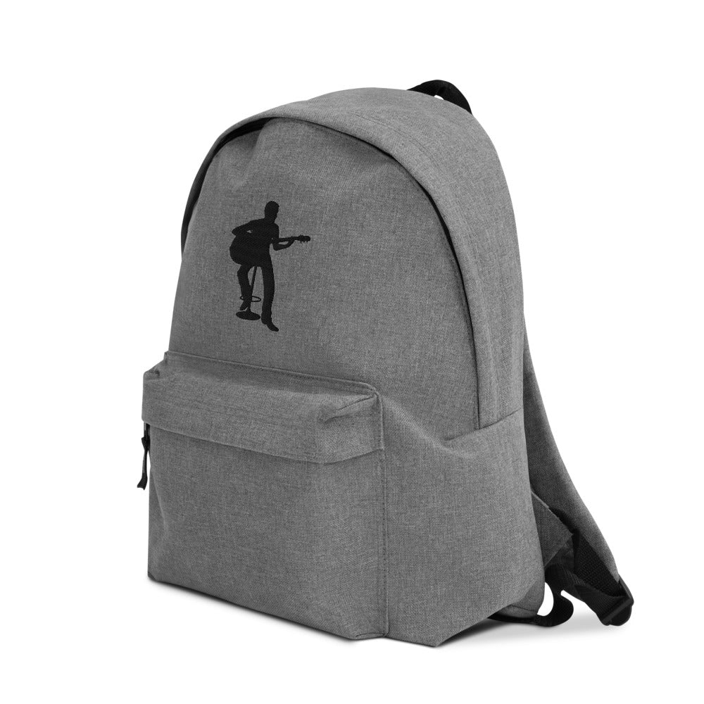 Guitar Gig Embroidered Backpack