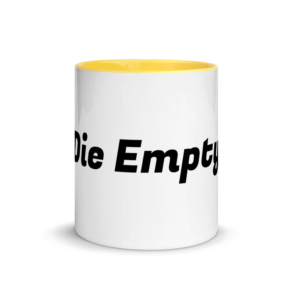 Die Empty Mug with Color Inside