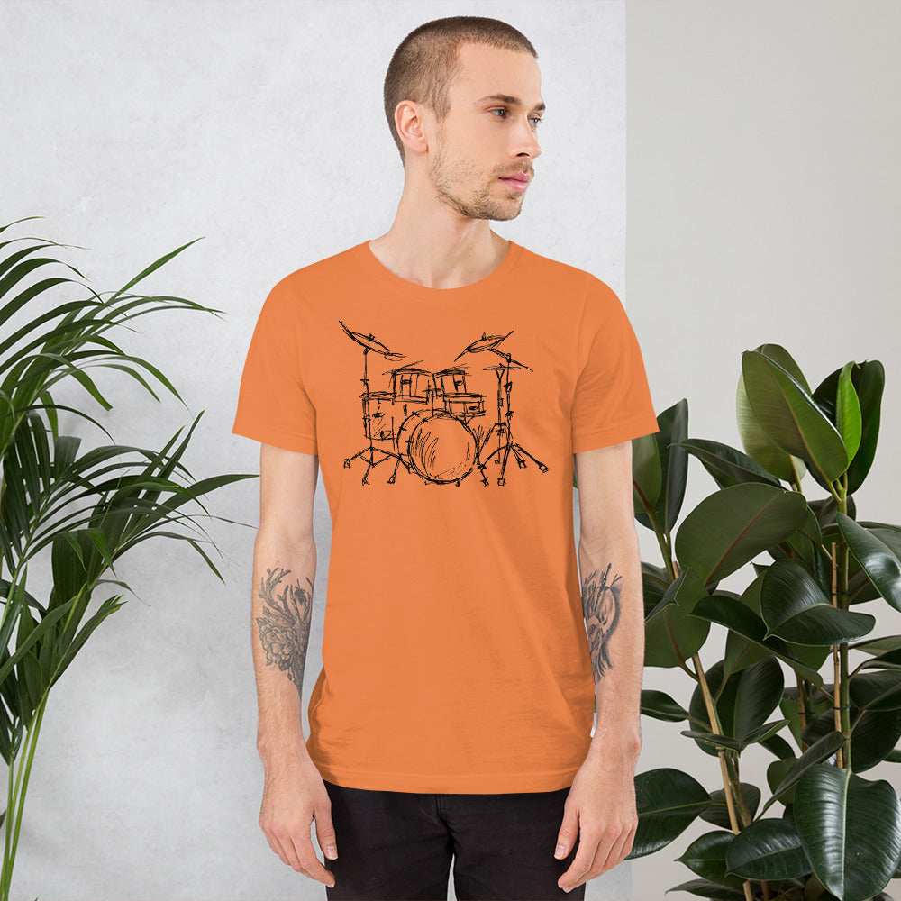 Summer Drummer Short-Sleeve Unisex T-Shirt