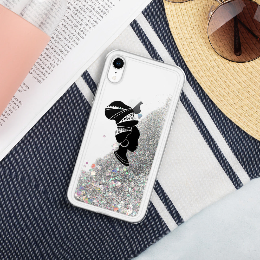 Queen Liquid Glitter Phone Case