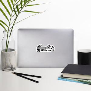 Bass Player Bubble-free stickers