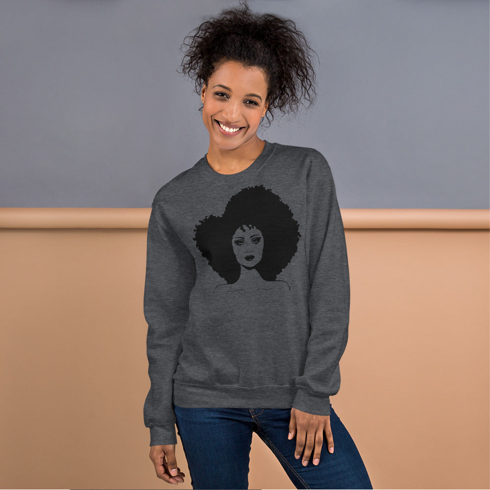 Afro Queen 6 Sweatshirt