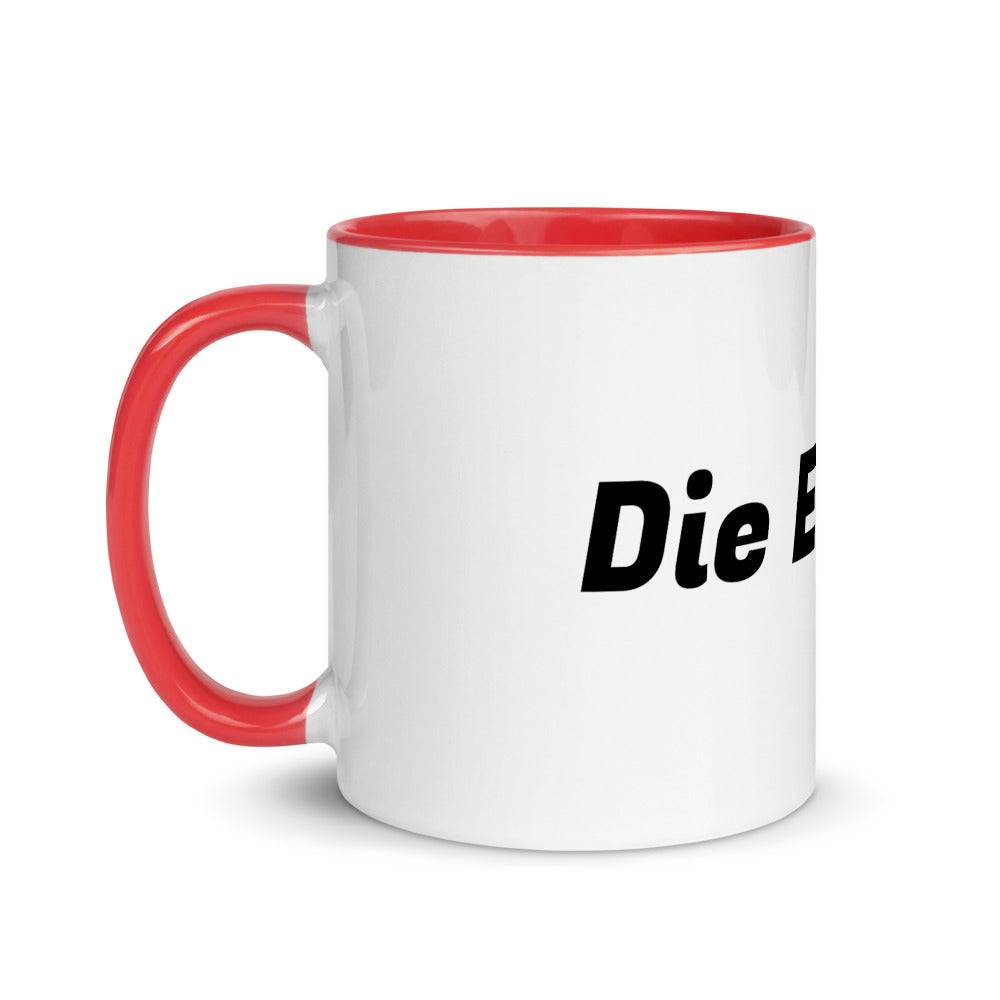 Die Empty Mug with Color Inside