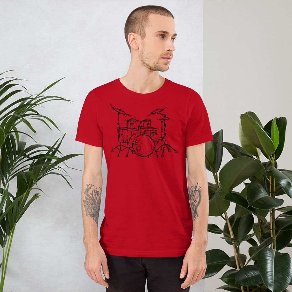 Summer Drummer Short-Sleeve Unisex T-Shirt