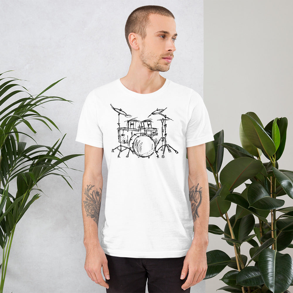 Summer Drummer Short-Sleeve Unisex T-Shirt