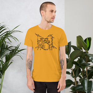 Summer Drummer Short-Sleeve Unisex T-Shirt