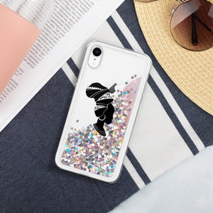 Queen Liquid Glitter Phone Case