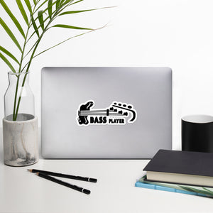 Bass Player Bubble-free stickers