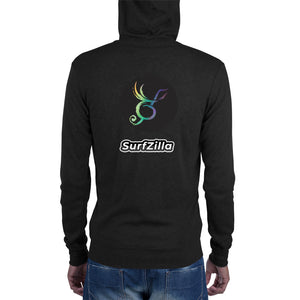Zilla Unisex zip hoodie
