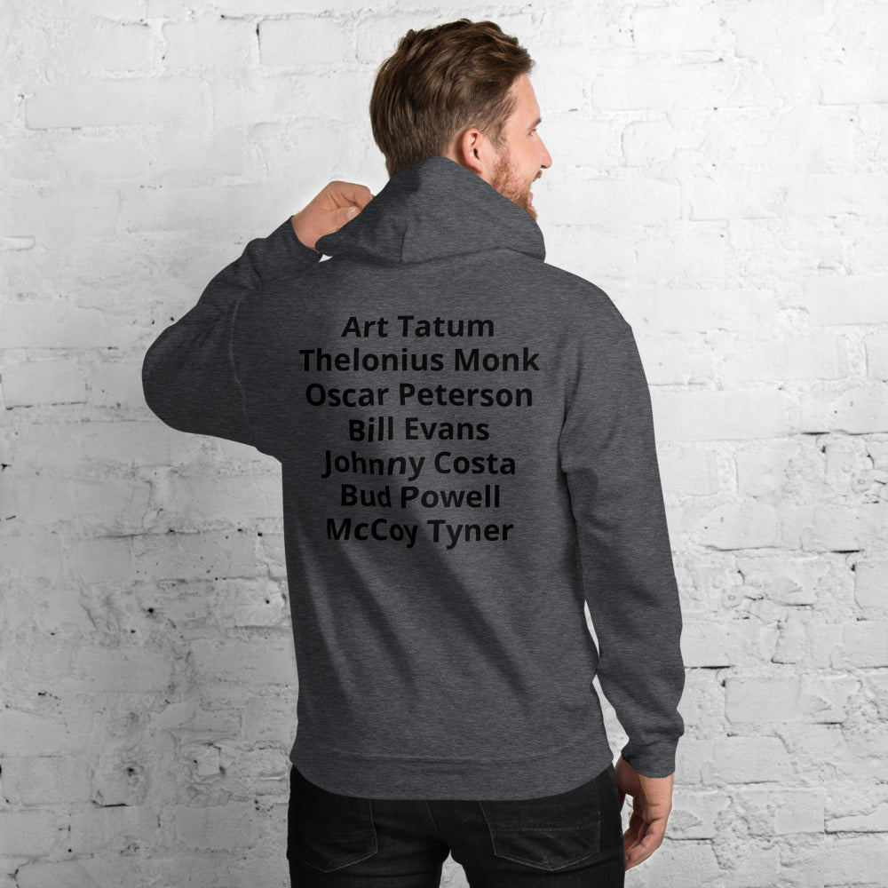 Piano Icons Unisex Hoodie