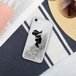 Queen Liquid Glitter Phone Case
