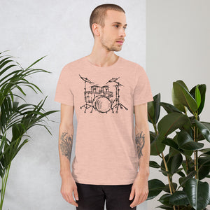 Summer Drummer Short-Sleeve Unisex T-Shirt