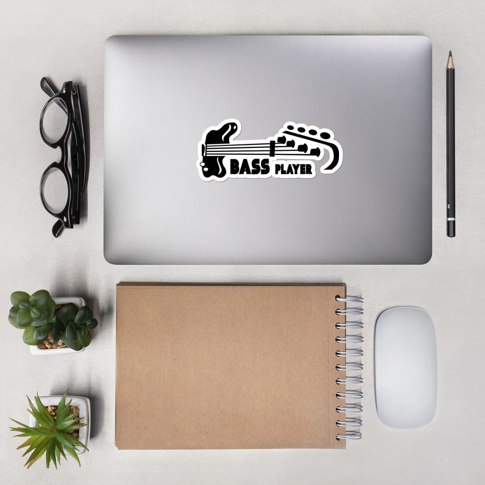 Bass Player Bubble-free stickers
