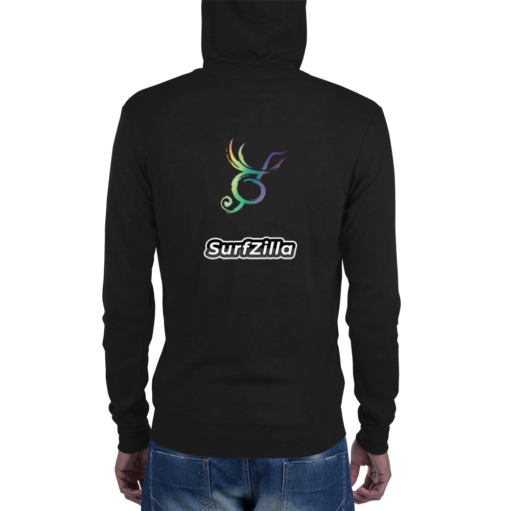 Zilla Unisex zip hoodie
