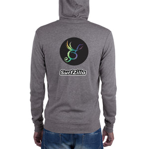 Zilla Unisex zip hoodie