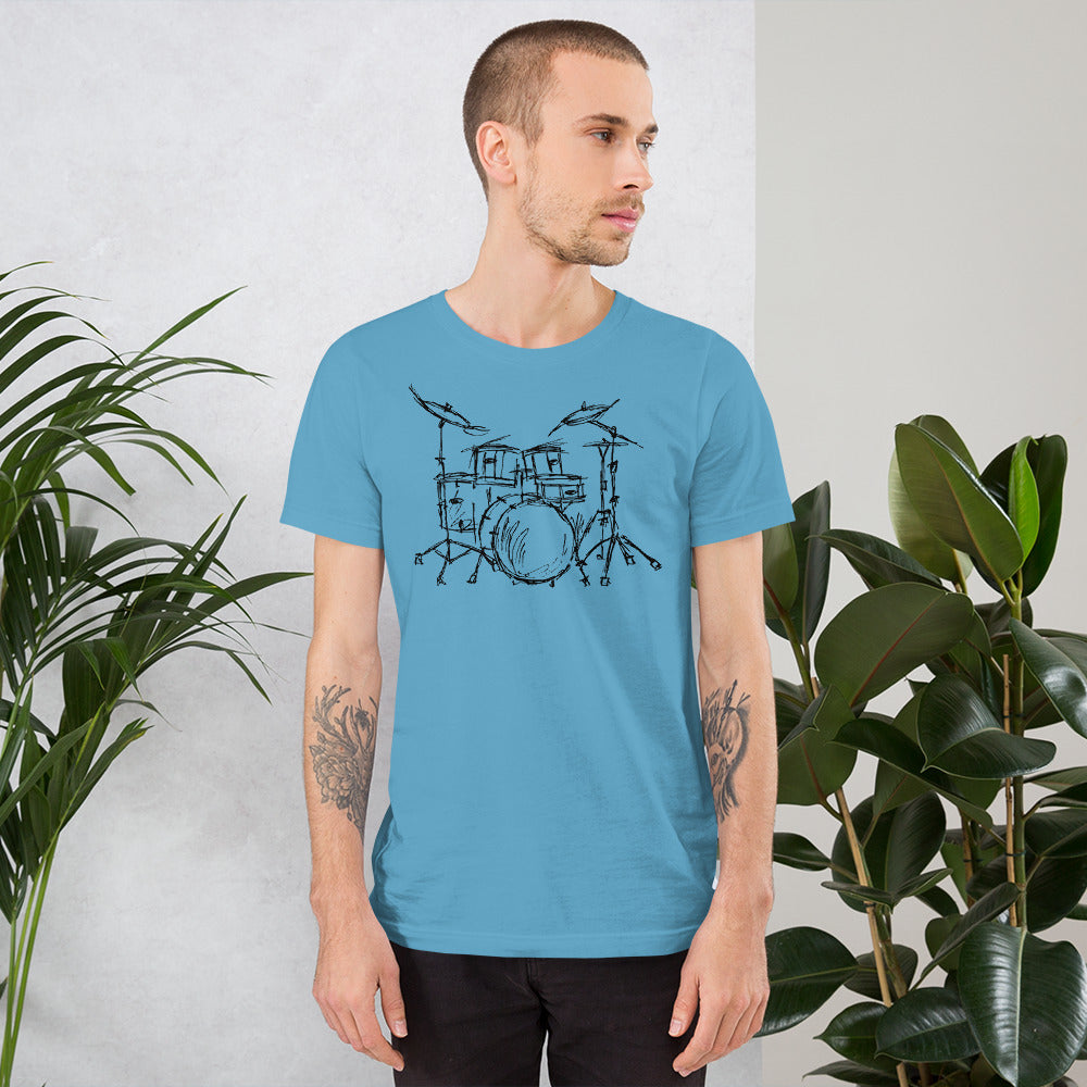 Summer Drummer Short-Sleeve Unisex T-Shirt