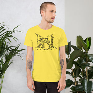 Summer Drummer Short-Sleeve Unisex T-Shirt