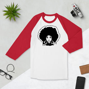 Queen X-Treem 3/4 sleeve raglan shirt