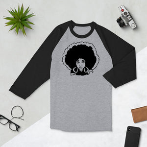 Queen X-Treem 3/4 sleeve raglan shirt
