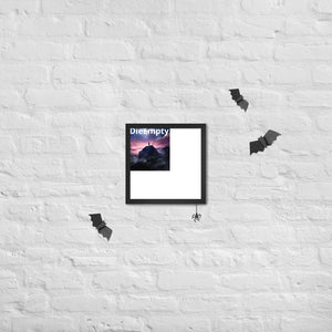 Die Empty Framed poster