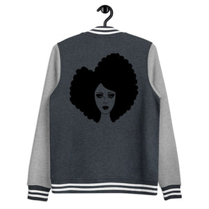 Afro Queen 4 Women's Letterman Jacket