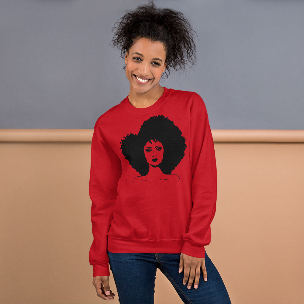 Afro Queen 6 Sweatshirt