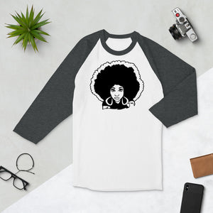 Queen X-Treem 3/4 sleeve raglan shirt