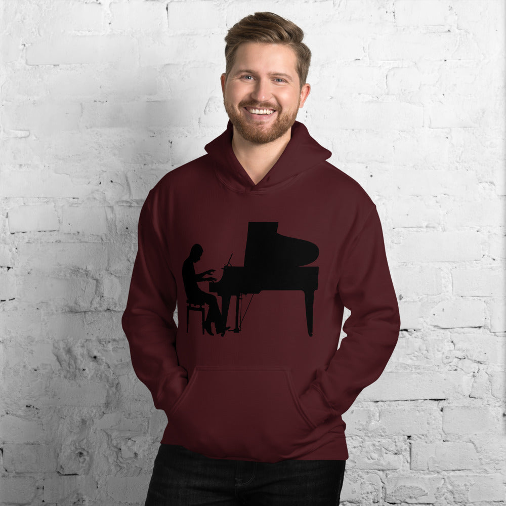 Piano Icons Unisex Hoodie