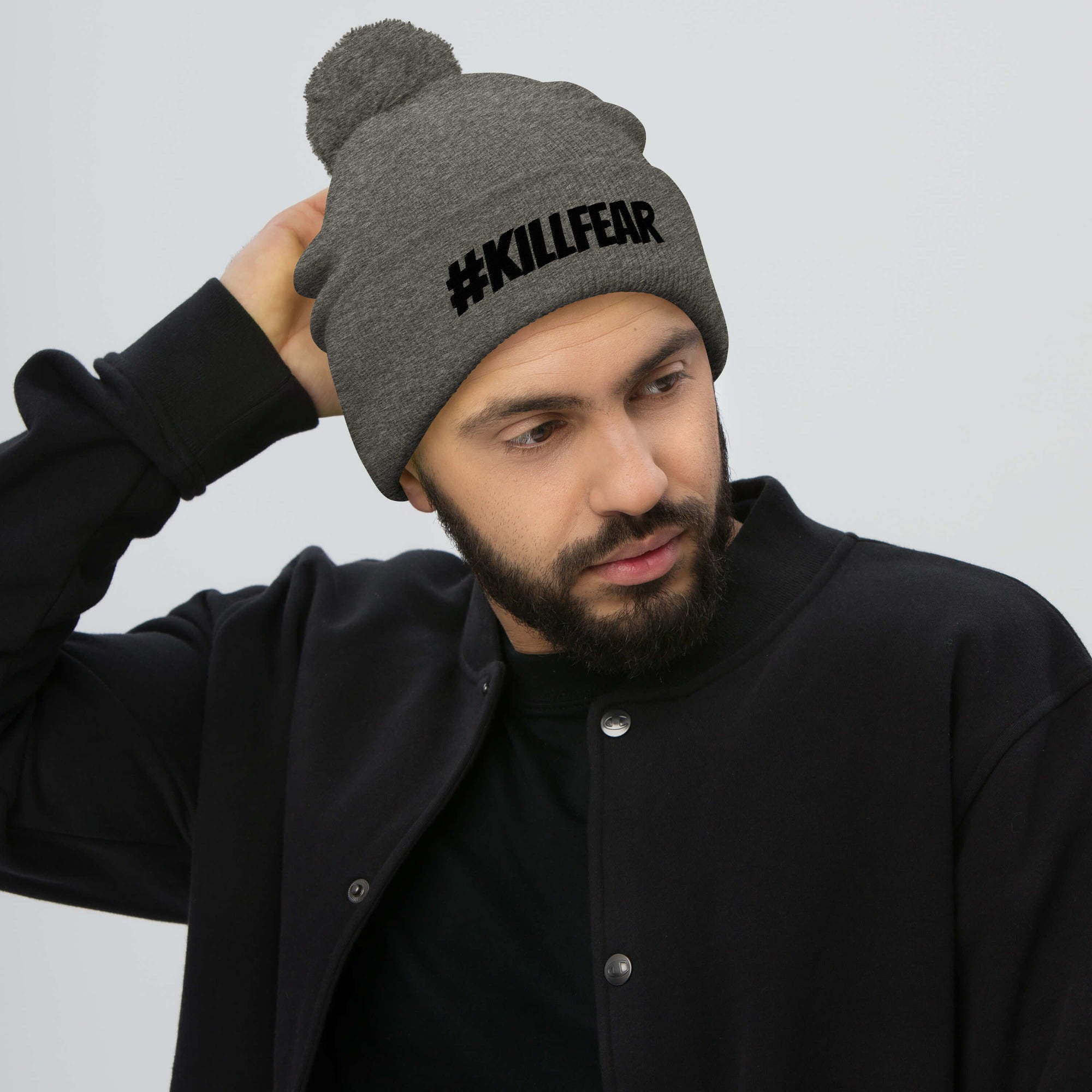 #KillFear Pom-Pom Beanie