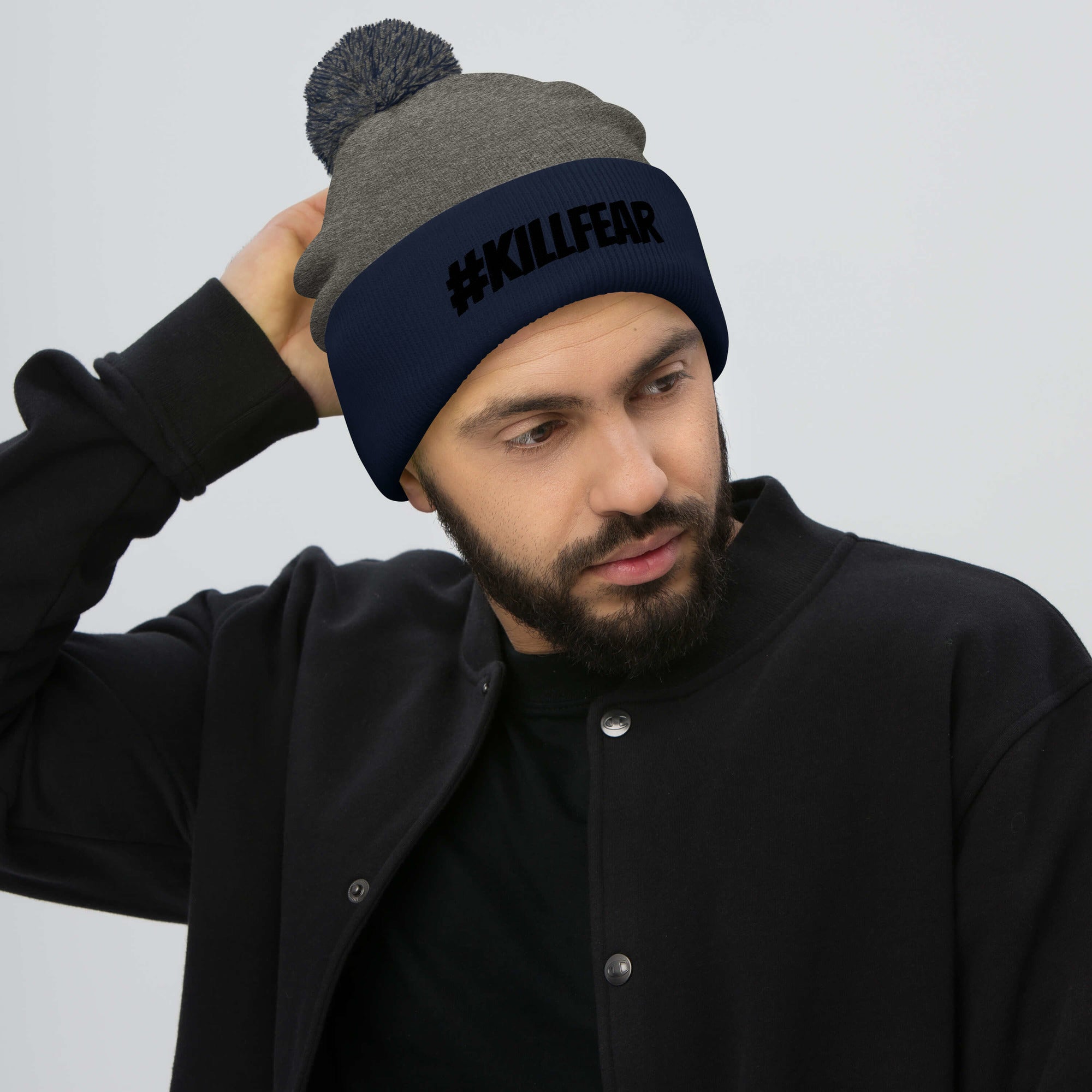 #KillFear Pom-Pom Beanie