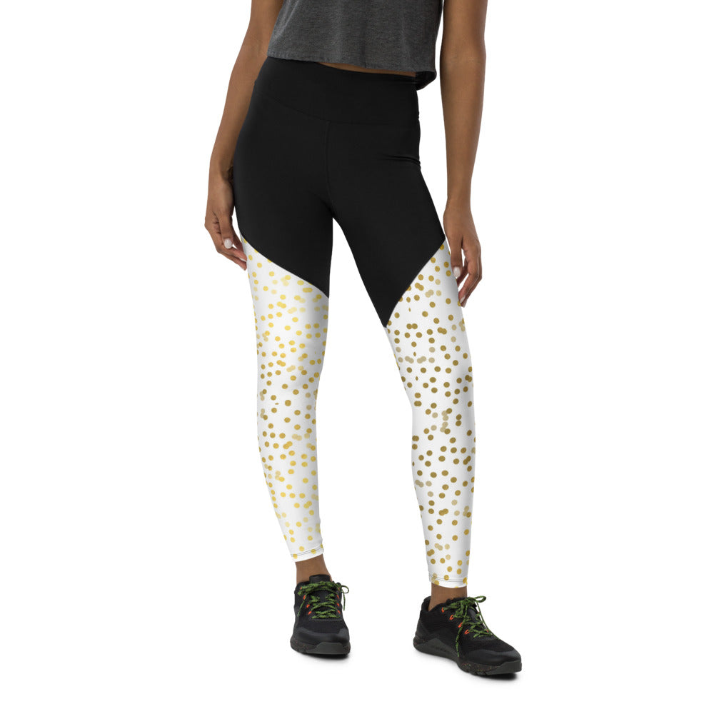 Princess Lauren Zilla Dots Stardust Sports Leggings