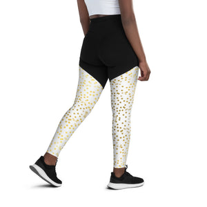 Princess Lauren Zilla Dots Stardust Sports Leggings