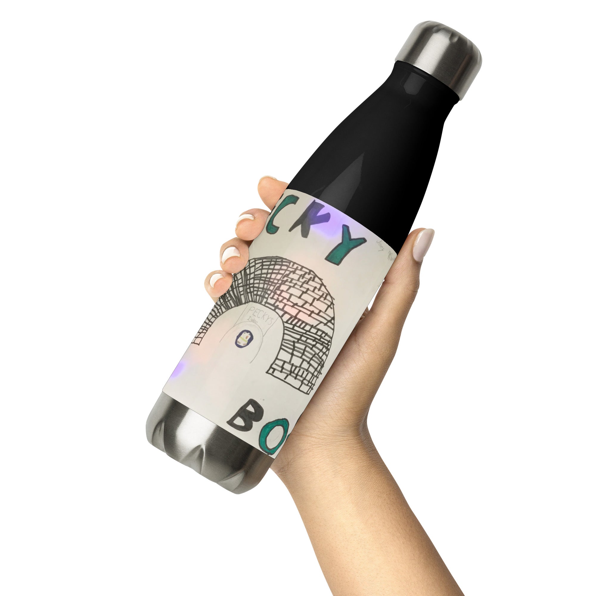 Pecky O Boys Stainless Steel Water Bottle